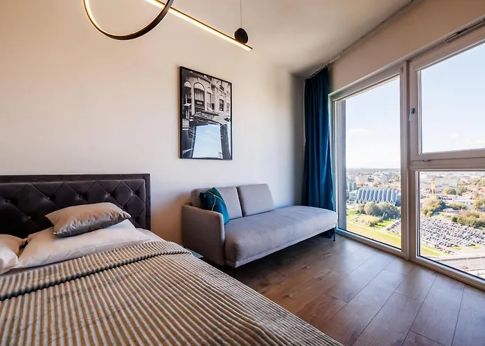 Appartamento Panorama Capital Skyline - 17 Piętro